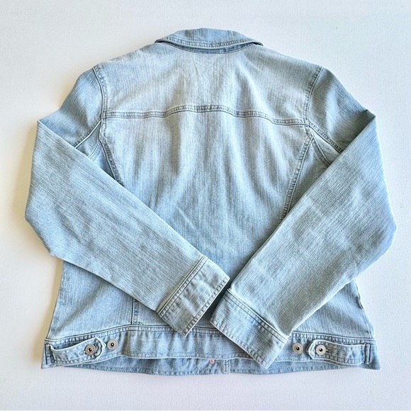 EUC Style & Co. Mosaic Wash Boulevard Denim Jacket - Picture 3 of 3